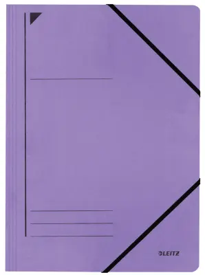 Kotna mapa LEITZ, DIN A4, karton 450 g/m, vijola