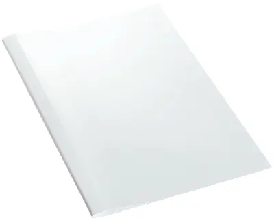 Termo vezavna mapa LEITZ videz platna, DIN A4, 1,5 mm, bela