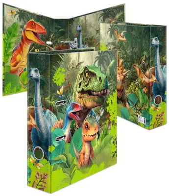 Mapa z motivi HERMA, Dino World, DIN A4, 70 mm