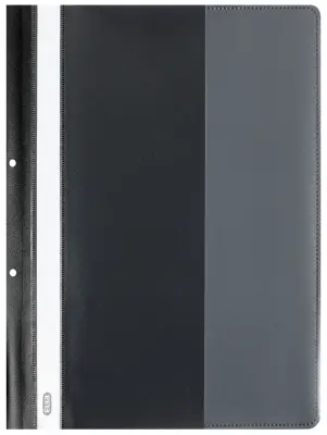 Kartotečna mapa Oxford s pregibom, DIN A4+, PP, črna