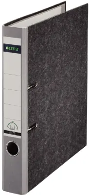 Mapa LEITZ cloud marmor, 180 stopinj, DIN A4, 52 mm, siva