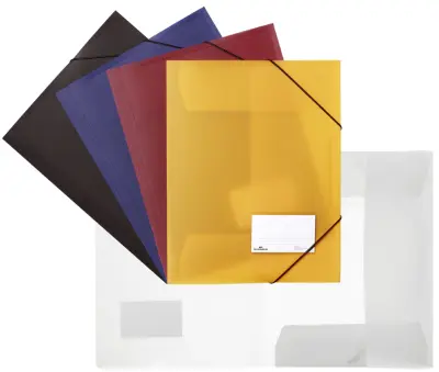 Kotna mapa DURABLE, DIN A4, PP, modra