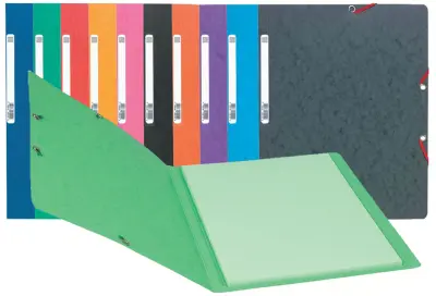 Kotna mapa EXACOMPTA, DIN A4, karton, črna