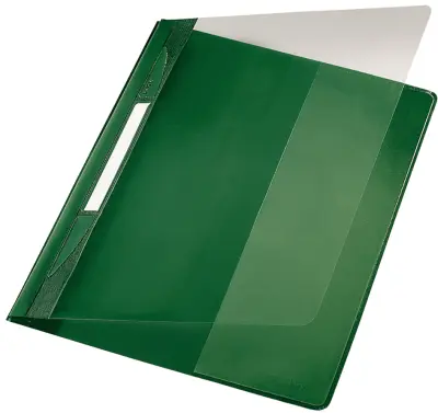 Mapa LEITZ Exquisit, DIN A4 dodatna širina, PVC, zelena