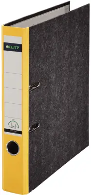 Mapa LEITZ cloud marmor, 180 stopinj, DIN A4, 52 mm, rumena