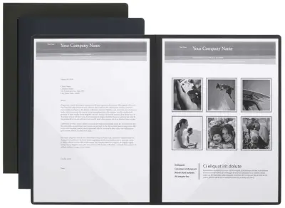 Predstavitvena/prijavna mapa PAGNA, Perfect, temno modra