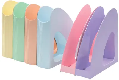 HAN mapa Re-LOOP, DIN A4, eko plastika, pastelno modra