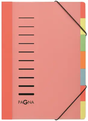 PAGNA DESKORGANIZER Mapa Lucy Colors, rdeča