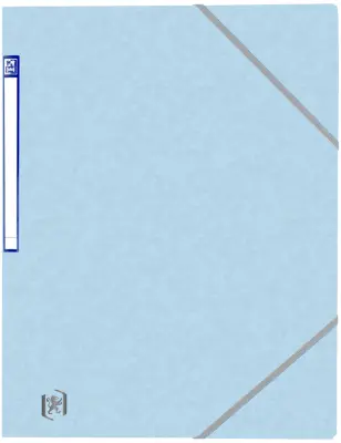 Kotna mapa Oxford Top File+, DIN A4, pastelno modra
