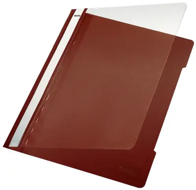 Standardna mapa LEITZ, DIN A4, PVC, rjava
