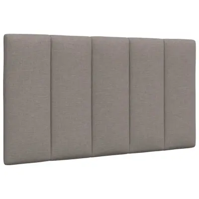 vidaXL Vzglavna stranica taupe 80 cm blago