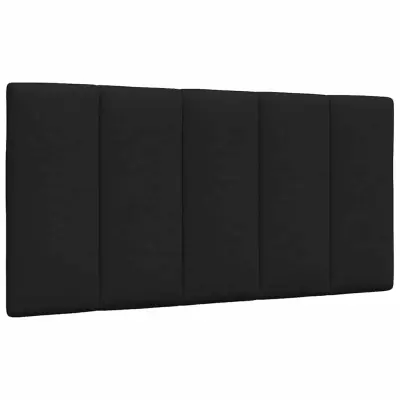 vidaXL Vzglavna stranica črna 100 cm blago