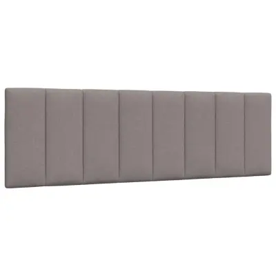 vidaXL Vzglavna stranica taupe 160 cm blago