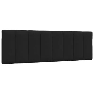 vidaXL Vzglavna stranica črna 160 cm blago
