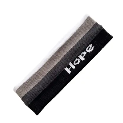 Fitnes naglavni trak Black