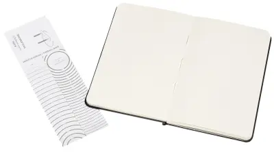 MOLESKINE akvarel zvezek, L/A5, 200g/m², trda vezava, črn