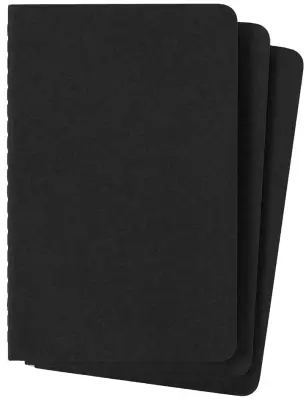 MOLESKINE zvezek Cahier, P/A6, prazen, karton, črn