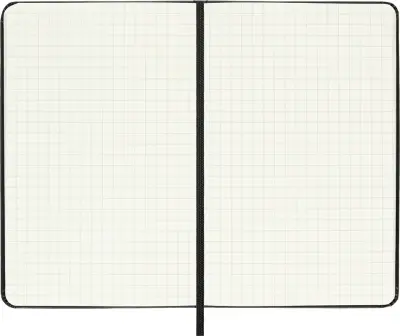 Zvezek MOLESKINE, P/A6, kvadrat, trda vezava, črn