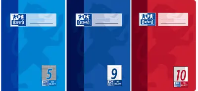 Učbenik Oxford, DIN A5, črta 5/5 mm kvadrat, 32 listov