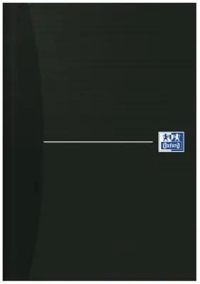 Beležnica Oxford, Smart Black, - vezana, DIN A5, kvadrat