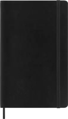 Beležnica MOLESKINE, L/A5, prazna, mehka vezava, črna