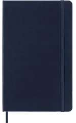 Beležnica MOLESKINE, L/A5, črtana, trda vezava, svetlo rdeča