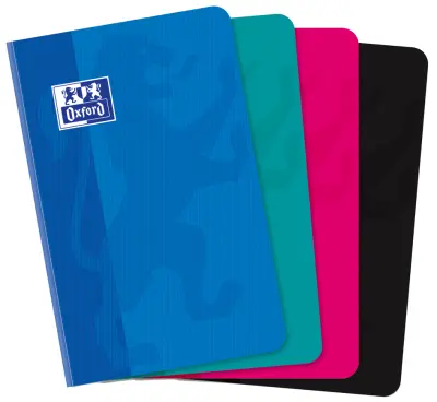 Oxford zvezek, mehka vezava, 90 x 140 mm, kvadrat, 96 listov