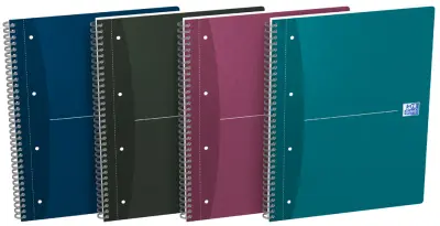 Oxford college zvezek, Essentials, DIN A4+, kvadrat, 90 listov