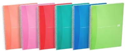 Oxford college zvezek, My Colours, DIN A4, kvadrat, 90 listov