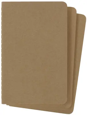 MOLESKINE zvezek Cahier, P/A6, prazen, karton, rjava