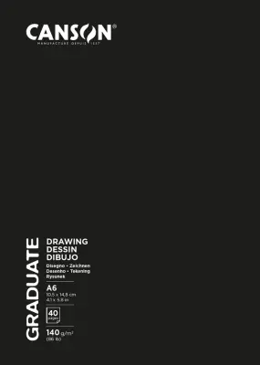 CANSON skicirka DIPLOMSKA RISBA, 105 x 148 mm