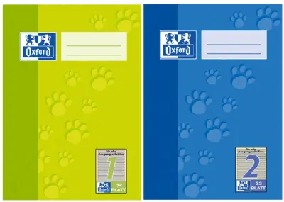 Oxford vadbeni zvezek, DIN A5, ravnanje 1 / črtasto, 32 listov