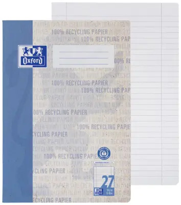 Učbenik Oxford, reciklaža, DIN A4, 16 listov, 27