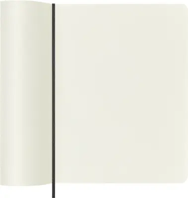 Beležnica MOLESKINE, XL/A4, prazna, mehka vezava, črna