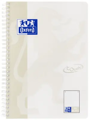 Oxford college blok Touch, B5, črtan, 80 listov, akva