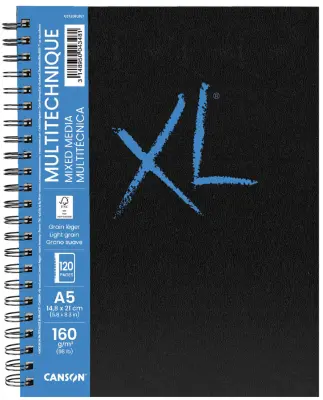 CANSON skicirka XL KNJIGA MEŠANA MEDIA, DIN A5
