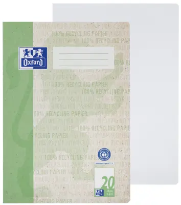 Učbenik Oxford, reciklaža, DIN A4, 16 listov, linijo 20