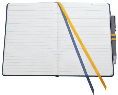 sigel zvezek Linescape, DIN A5 pokončen, črtan, moder