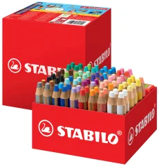 STABILO multitalent pero woody 3 v 1, šolski paket 76 kom