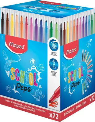 Maped fiber pero COLOR, PEPS Long Life, 72 zaslon