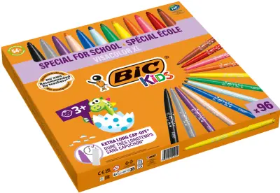 BIC KIDS fiber pero Visacolor XL ecolutions, razred 96
