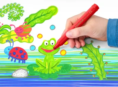 Fiber pero STAEDTLER Noris junior, kartonska škatla 12