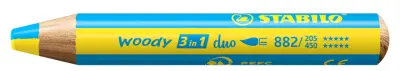 STABILO multitalent pero woody 3 v 1 duo, ultramarin/turkizna