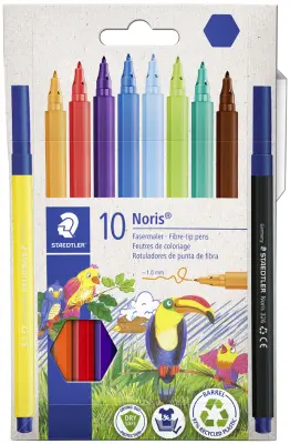 STAEDTLER Noris vlaknasta svinčnika, kartonska škatla za 10 kosov