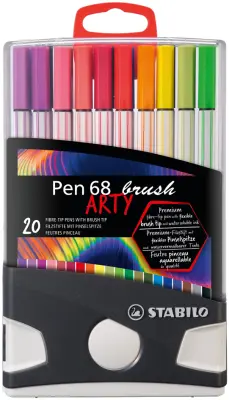 STABILO čopič Pen Pen 68 čopič ARTY, 20 ColorParade