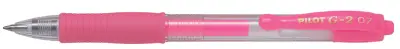 PILOT gel pisalo G2 07 Neon, neon roza