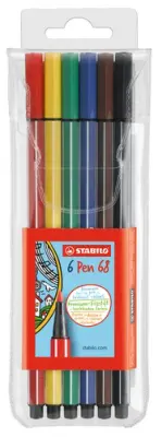 STABILO fiber pen pen 68, plastično ohišje 6