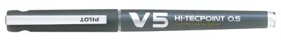PILOT roler V5 Hi-Tecpoint, za ponovno polnjenje, moder