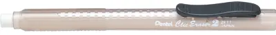 Pentel radirka ClicEraser2 ZE11T, rdeče-prozorna