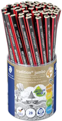 STAEDTLER učenje pisanja svinčnik jumbo, 50 tulec